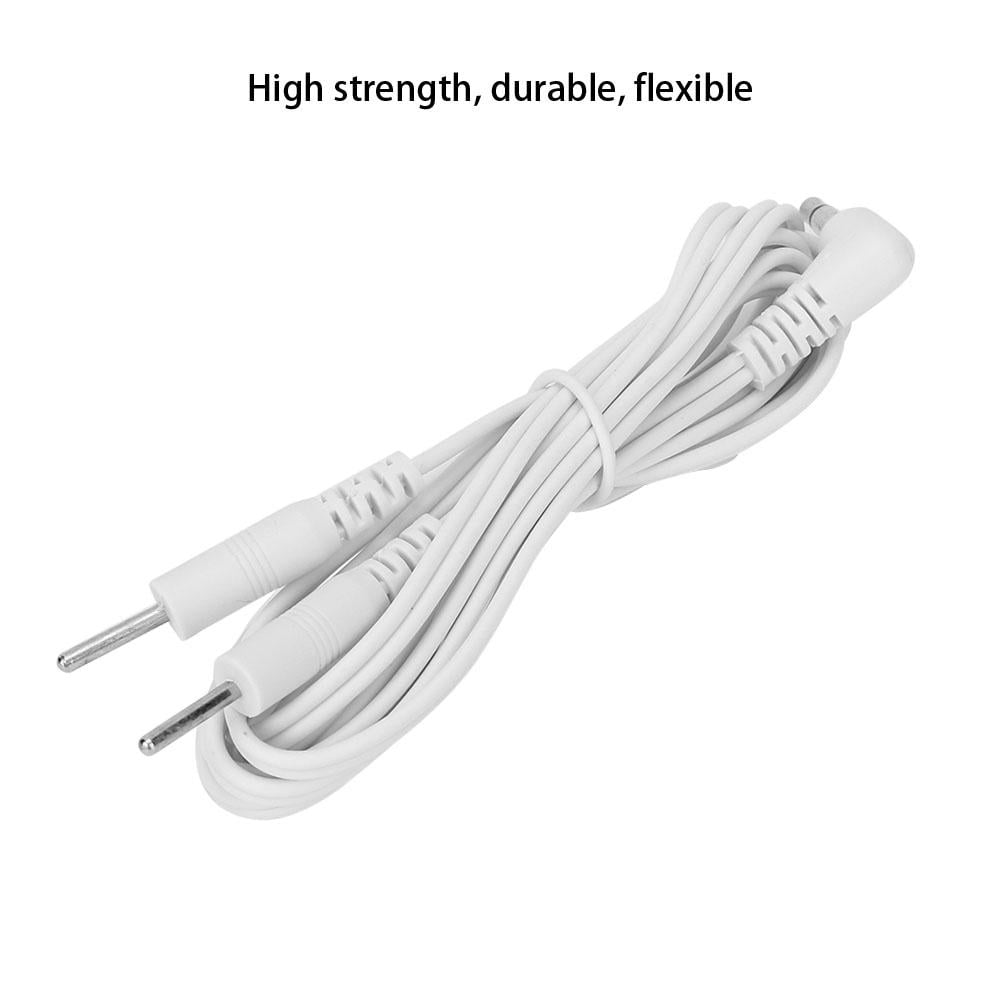 Durable TENS Wire Electrode Lead Wire 5Pcs Easy to Carry Materials Easy to Operate for Travel Family Outdoors Home 