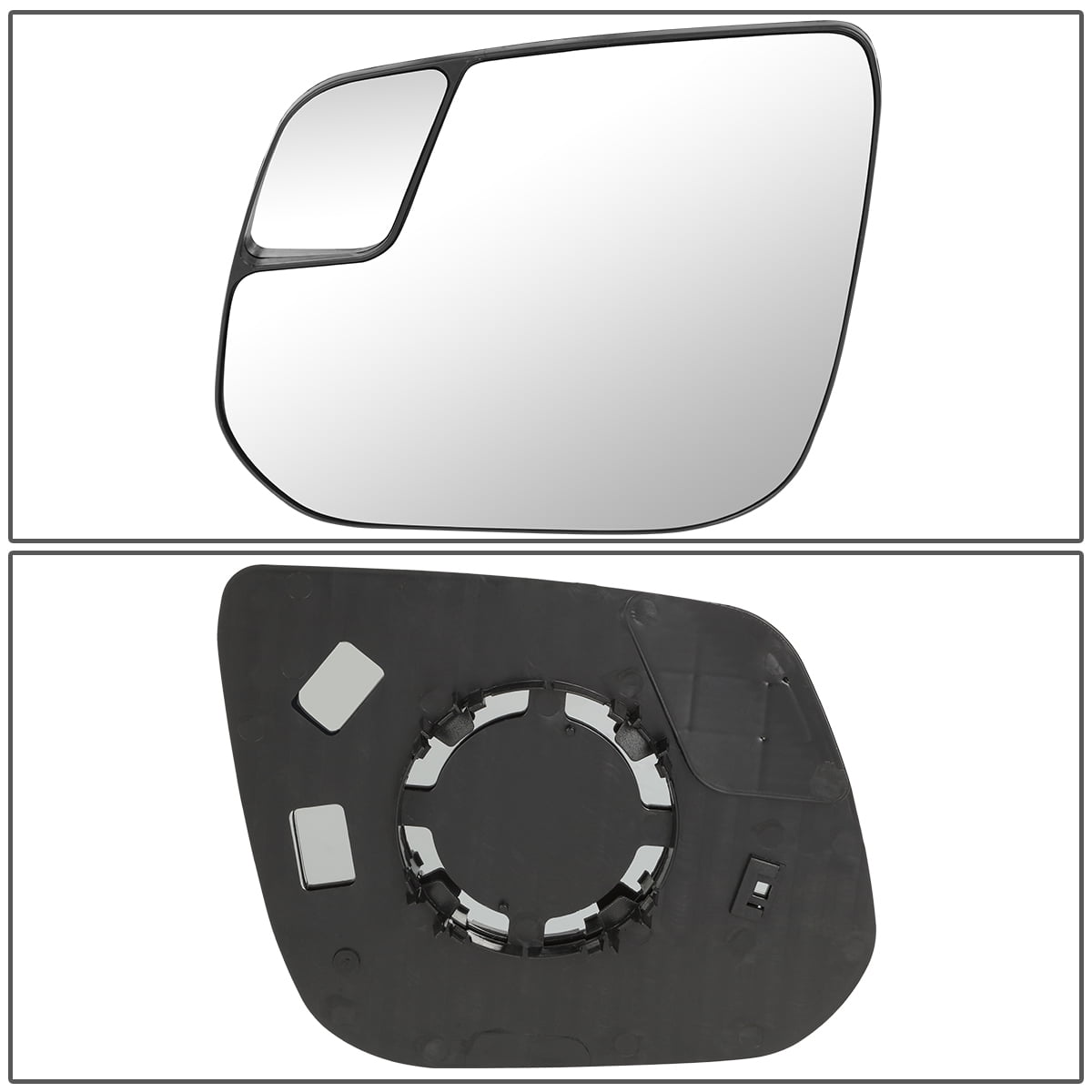 DNA Motoring For 15-20 Chevy Colorado GMC Canyon OE Style Driver Left Side Mirror Glass w/Blind Spot Glass & Back Plate
