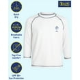 thumbnail image 3 of iXtreme Boys Rash Guard - 2 Pack Quick Dry UPF 50+ Sun Protection Long Sleeve Swim Shirt (8-18), 3 of 7