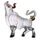 thumbnail image 4 of Decantador de licor de vidrio con forma de animal de toro, dispensador de decantador de vino para hombres, 1000 ml de agua, aireador de vino para cump, 4 of 9
