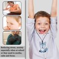 thumbnail image 3 of Collares masticables LeEyean, paquete de 6, para niños sensoriales, autismo y TDAH, 3 of 7