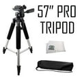thumbnail image 3 of Professional 57-inch Tripod 3-way Panhead Tilt Motion with Built In Bubble Leveling for Sony Cyber-shot RX10, RX10 II, HX400V, HX200V, HX100V, DSC-HX50V, DSC-HX60V, RX100, RX100M II, RX100M III, RX100, 3 of 6