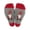 Gray, variant on Luxalzxs Winter Cotton Socks for Men/Women Santa Claus Print Mid Tube Socks Fashion Casual Breathable Cotton Christmas Socks