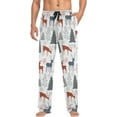 thumbnail image 3 of CROPD Pajama Pants for Men Sleep Lounge Pants Pjs Bottoms with Pockets, 3 of 7