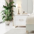 thumbnail image 2 of Palm Gate Nightstand - Cloud White, 2 of 11