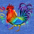 thumbnail image 2 of CafePress - De Colores Rooster - Cute Infant Baby Football Bodysuit, 2 of 3