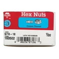 thumbnail image 2 of Hillman 160502 0.31-18 in. Zinc Grade 5 Hex Nut - Pack of 100, 2 of 3