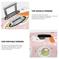 thumbnail image 5 of Gaeub Cute Sushi Elastic Luggage Cover with Concealed Zipper Dust-Proof Luggage Cover Protector - 18-32 inch - Small, 5 of 9