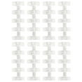 thumbnail image 1 of 8Pcs Loose Leaf Binders Scrapbook Book Clips Five-hole Segmented Binders, 1 of 8