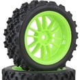 thumbnail image 3 of Ruedas y neumáticos de coche RC Zulema 12 MM para camión Verde, 3 of 3