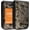 Camo, variant on Nakedcellphone Case for Consumer Cellular Iris Easy Flip 2 Phone, Slim Hard Shell Protector Cover - Also Fits SpeakEasy SN331CC - Black Tread