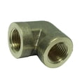 thumbnail image 4 of 90  degree G1 / 4 "Doble Rosca Adaptador De Conector Del Acoplador Del Adaptador De Latón Completo Cola Adaptador de latón de codo, 4 of 8
