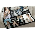 thumbnail image 3 of Custom Blanket with Photos Personalised Photo Blanket for Adult with Photos&Text Flannel Throw Blanket Personalised Couples Gifts Birthday for Women Men(100x127cm), 3 of 6