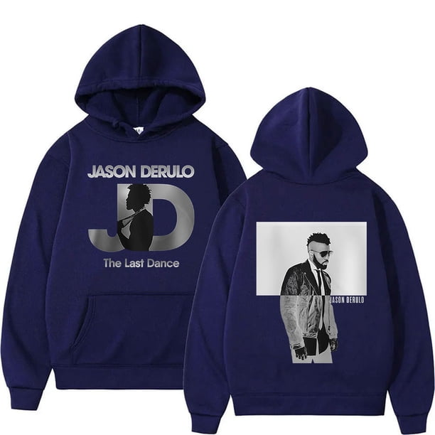 Jason Derulo The Last Dance World Tour 2026 Nueva Sudadera con capucha moda Hip Hop para hombre Jersey polar holgado sudadera ropa de calle gótica