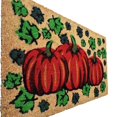 thumbnail image 5 of Bleach Printed - Triple Pumpkins Fall home decor Doormat 18" X 30" housewarming gifts, 5 of 7