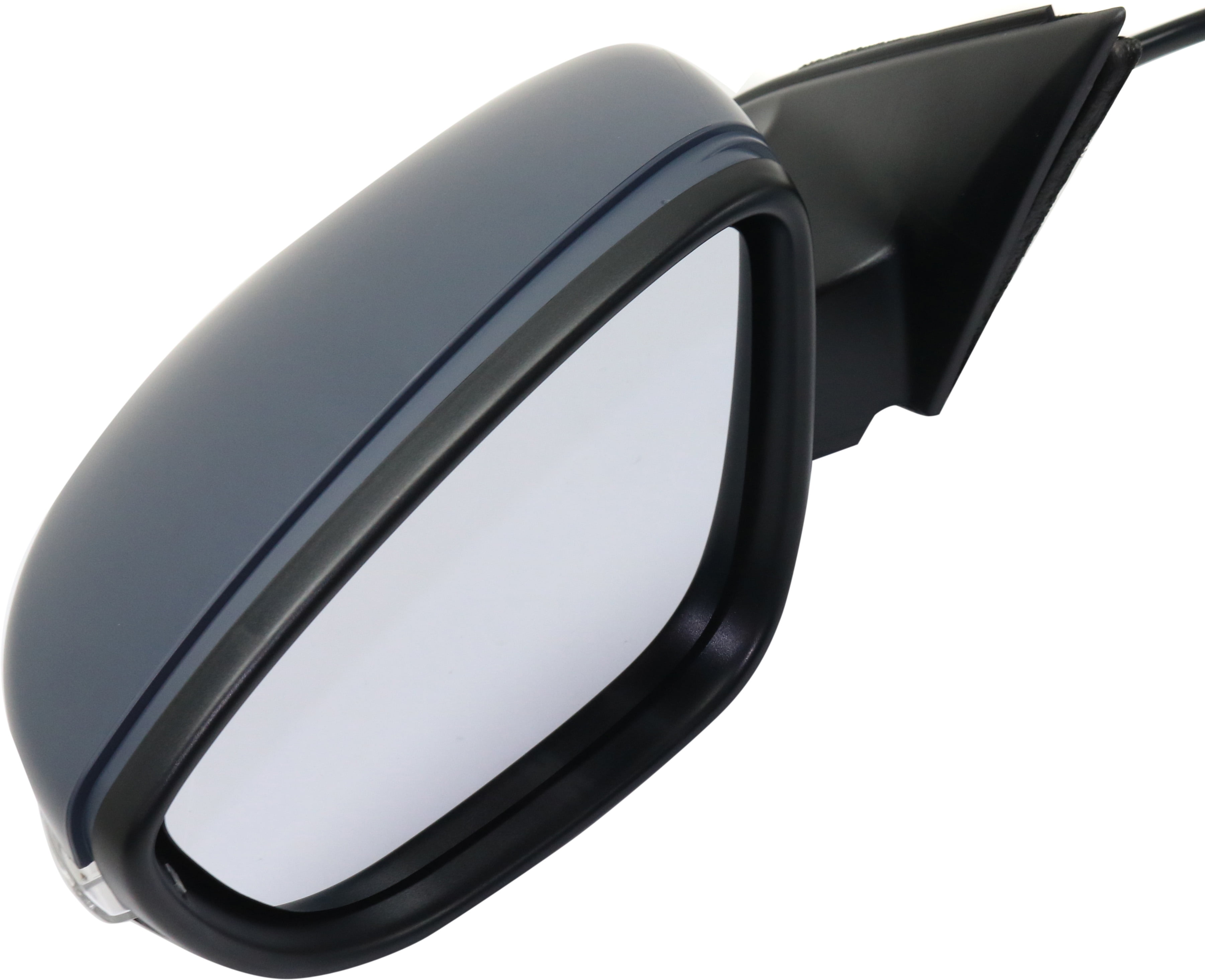 Mirror Compatible With 2016-2018 Volkswagen Passat Left Driver Side Heated In-housing Signal Light Paintable Kool-Vue