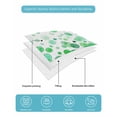 thumbnail image 5 of Quilts Full Size Bedding Set, Ombre Green Polka Dot Lightweight Quilted Comforter, Abstract Watercolor Geometric Gradient Soft Bedspread Coverlet with Pillow Covers for All Season, 78" x 90", 5 of 7