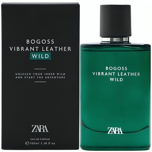 Zara Bogoss Vibrant Leather Wild Cologne for Men EDP Eau De Parfum