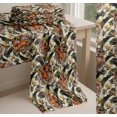 thumbnail image 6 of Soimoi Cotton Voile Fabric Tropical Leaves & Tiger Face Jungle Print Sewing Fabric Yard 56 Inch Wide, 6 of 7