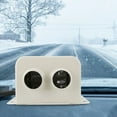 thumbnail image 4 of Calentador de ventilador portátil eléctrico de 600W y 2 orificios, calentador eléctrico para automóvil, confiable y duradero, 4 of 8
