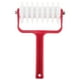 thumbnail image 1 of 1 rodillo para masa de pizza, herramienta de cocina para perforar pizzas (rojo), 1 of 5
