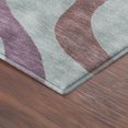 thumbnail image 3 of Addison Rugs Mayfield Premium Machine Washable Transitional Geometric Teal Rectangle Rug, 10' x 14', 3 of 6