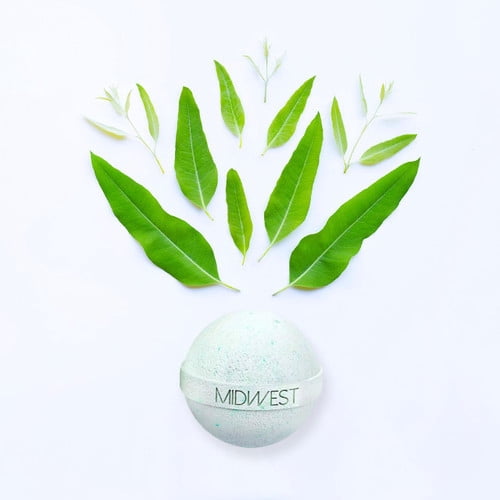 Eucalyptus Luxury Bath Bombs -Set of 10 - Extra Large - 4.5oz