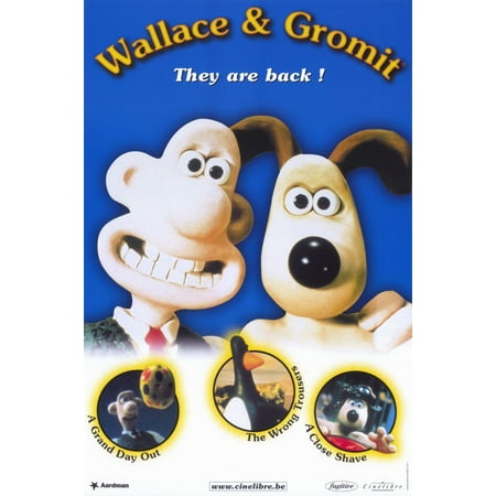 Wallace & Gromit: The Best of Aardman Animation (1996) 11x17 Movie