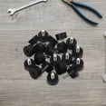thumbnail image 2 of SHISUYAN 20 Pcs Screw on Levelers Feet for Furniture Adjustable Table Leg Leveling Feet Chair Leg Extenders Sofa Legs Furniture Levelers for Uneven Floors, 2 of 8