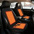 thumbnail image 4 of Hearth & Gear 24V Heated Car Seat Cushion 45 65 ℃ Heated Car Seat Cushion With Elastic Band Quick Heating Intelligent Control Car Seat Heating Pad For Winter Car Seat Foot Pedal for Exercise Floor, 4 of 7