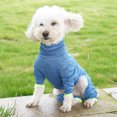 thumbnail image 4 of Ropa para perros con forma de oso de peluche para otoño e invierno, ropa para mascotas de colores sólidos, ropa para perros de cuatro patas, 4 of 6
