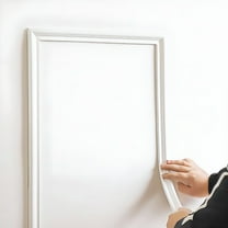 LAMIRO Peel and Stick Chair Rail Molding, Flexible Molding Trim, Self-Adhesive Wall Trim for Home Decoration & Wall Protection