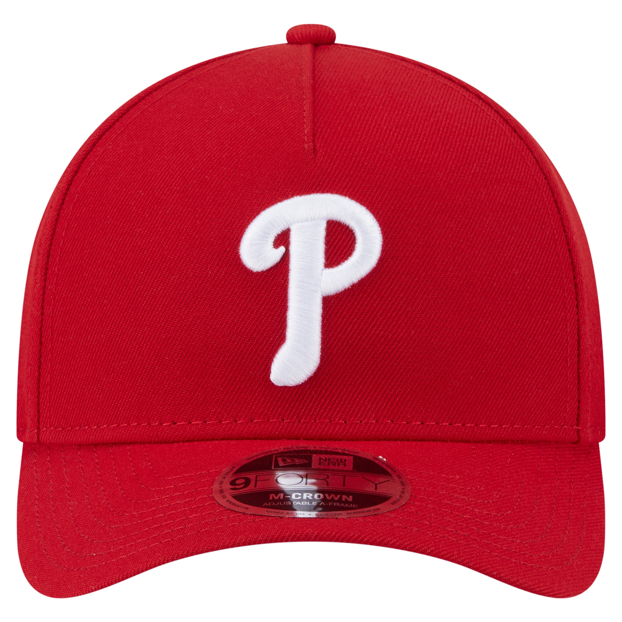 Men's New Era  Red Philadelphia Phillies 9FORTY M-Crown Adjustable Hat