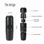 Condensed Portable Mini Coffee Machine – Capsule Black, Compact Travel-Friendly
