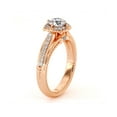 thumbnail image 3 of Petal Halo Diamonds Engagement Ring, 3 of 4
