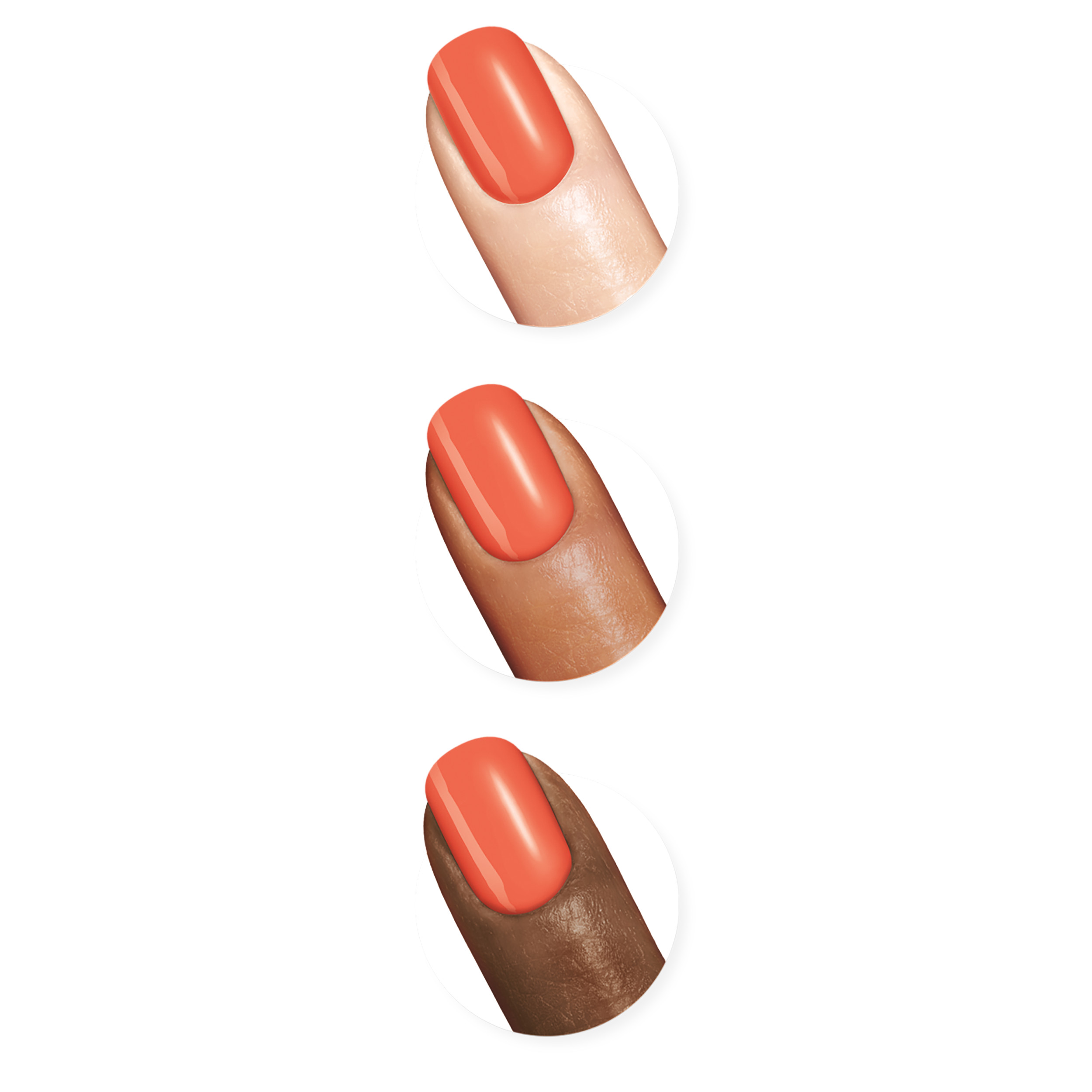 Sally Hansen Xtreme Wear Nail Polish, Pixie Peach, 0.4 oz, Chip Resistant, Bold Color - image 4 of 14