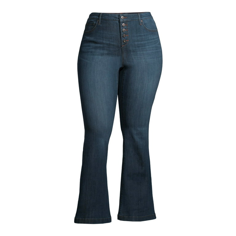 Sofia Jeans by Sofia Vergara Plus Size Melisa Flare High-Waist