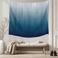 thumbnail image 5 of Navy Blue Ombre Tapestry for Bedroom Wall Hanging Tapestry, Contemporary Gradient Abstract Art Ceiling Backdrop Tapestries Poster Blanket Wall Decor for Teens Room Living Room Dorm 59" x 90", 5 of 8