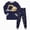 boy outfits-Dark Blue, variant on TOWED22 Clothes for Toddler Boys 2 Piece Long Sleeve Graphic Crewneck Tee Jogger Pants Soft Fall Winter Outfits Set(Sky Blue,7-8 Y)