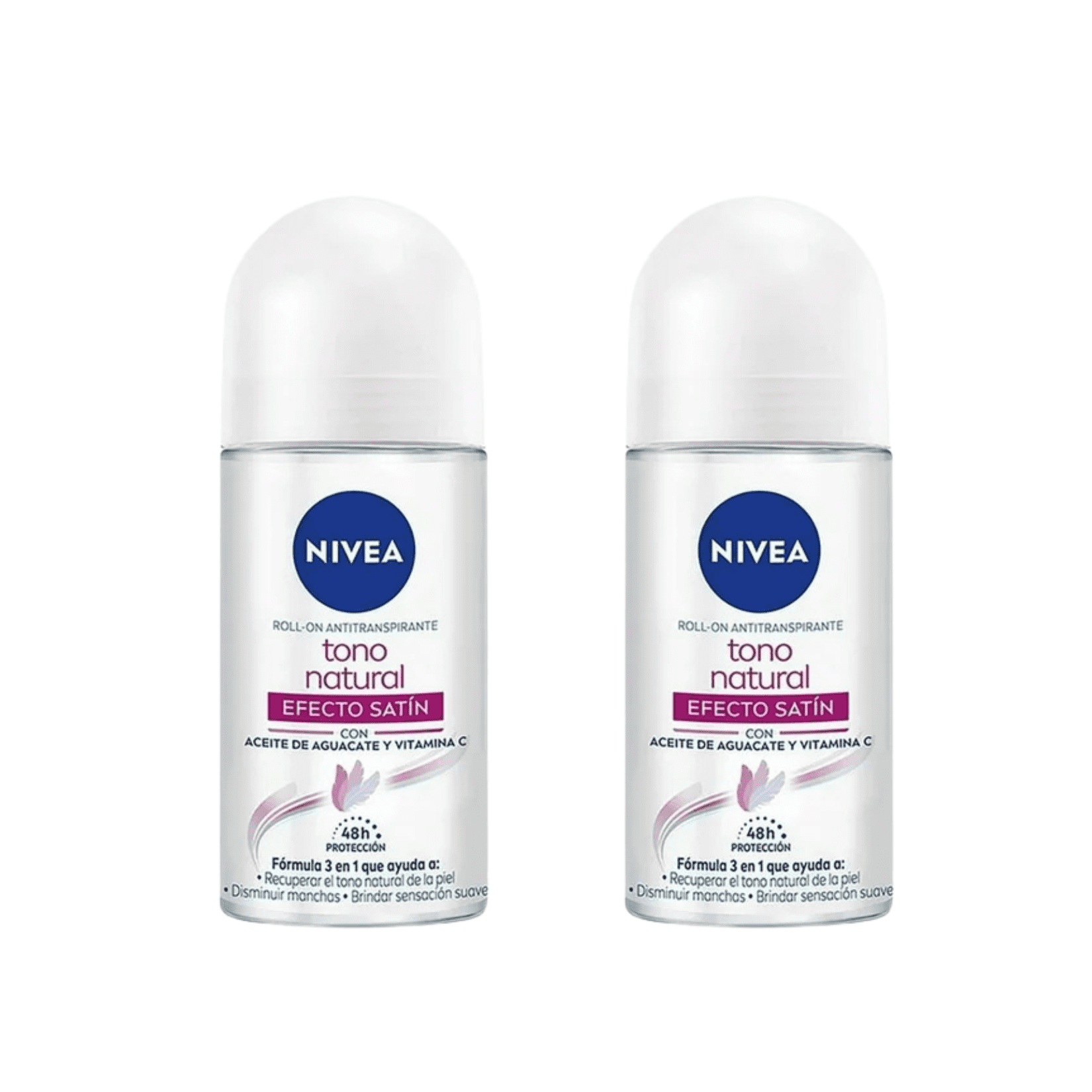 Nivea Whitening Antiperspirant Roll On Deodorant 50ml/Natural Tone , 48 Hour Protection