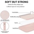 thumbnail image 2 of for iPhone 13 / Mini/Pro/Pro Max Case，Silicone Cases for Women Girly Men Clear Heart Pattern Flexible Protective Cover Shockproof Bumper Cute Shell (Pink, 13), 2 of 8