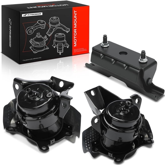 A-Premium 3PCS Engine Motor Mount and Transmission Mount Set Compatible with Chevrolet Silverado 1500, Tahoe, Suburban & GMC Sierra 1500, Yukon XL & Cadillac Escalade, Escalade ESV, Except RWD Model