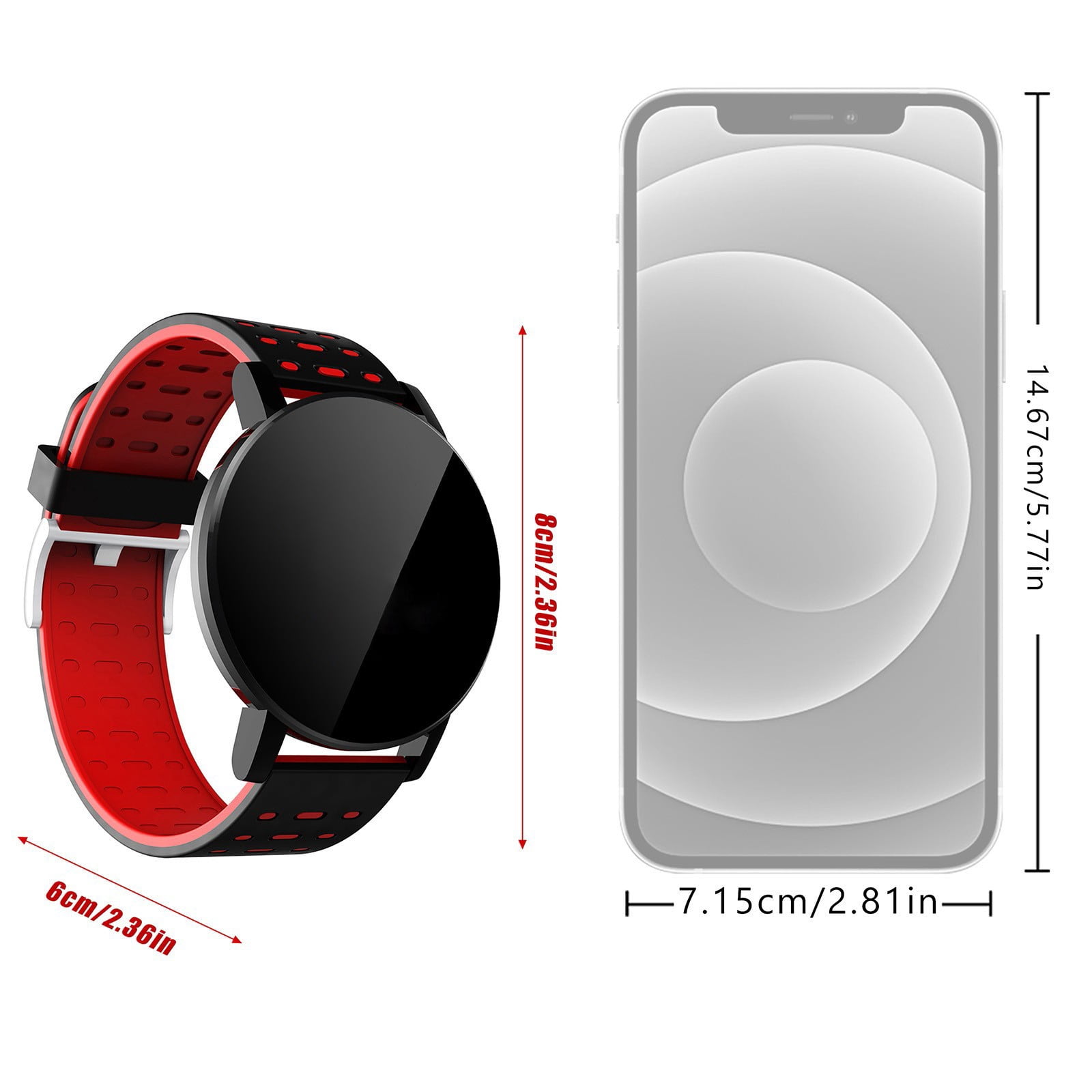 Zenghuiiii Smart Watch Android Phone Compatible Call And Text Smart Watches Men Women Fitness Smartwatch Smart Bracelet Sport Watches