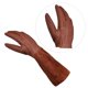 thumbnail image 3 of Guantes largos de jardinería de piel de ciervo, 3 of 5