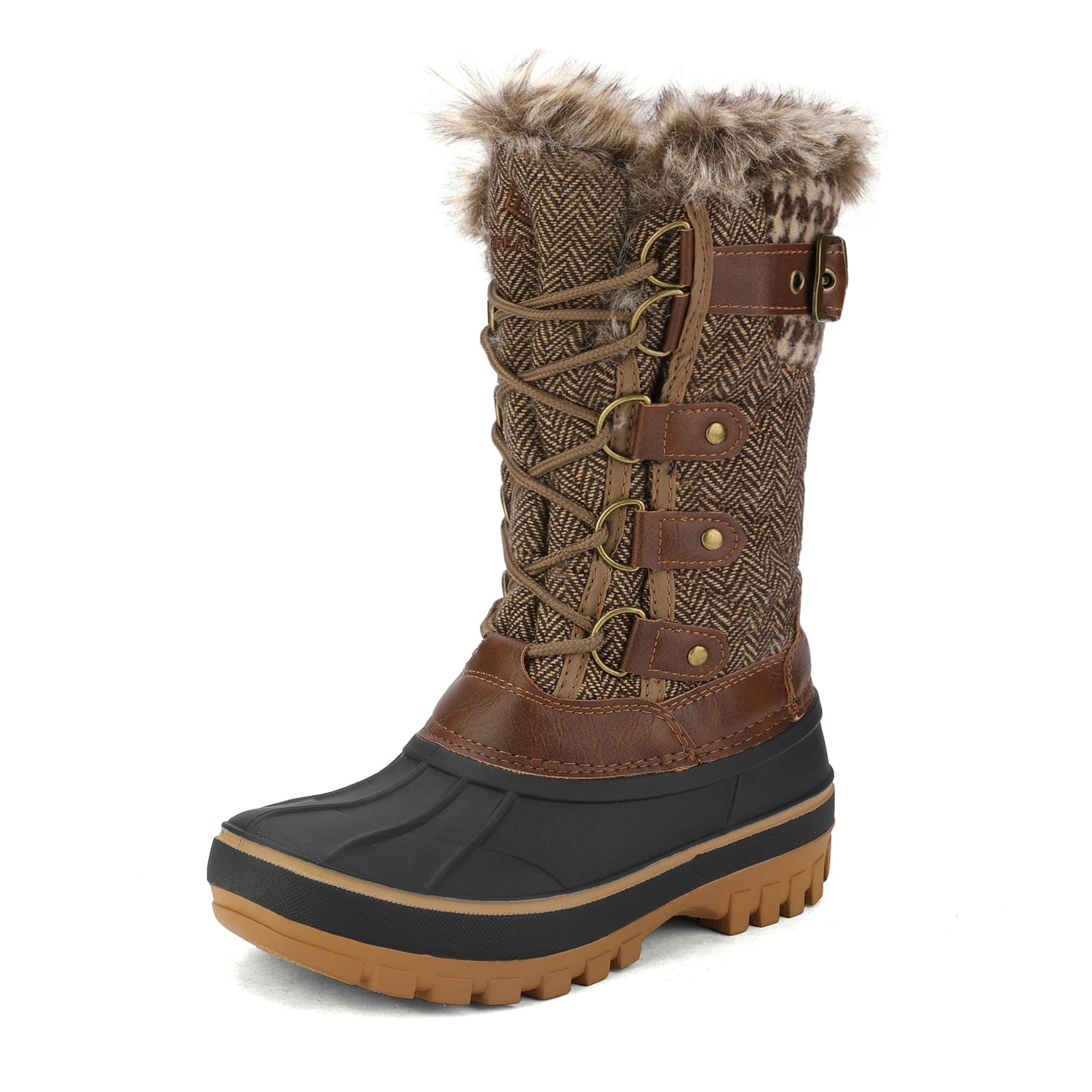 girls brown boots size 12
