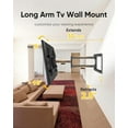 thumbnail image 3 of FORGING MOUNT LONG ARM TV MOUNT FOR MOST 37"-75" TVS 30" LONG EXTENSION ARM NEW, 3 of 9