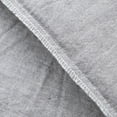 thumbnail image 4 of Flxxie Washed Cotton Pillowcases Set of 2, Breathable Yarn Dyed Solid Bed Pillow Cases with Envelope Closure, Queen, 20"x30", Gray, 4 of 5