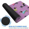 thumbnail image 6 of Long Mouse Pads for Desk,Cute Cartoon Dachshund Desk Mats on Top Of Desks, Desk Mouse Pad Extra Large with 3mm Non-Slip Base and Stitched Edge for Gaming,Office,Work,Home 31.5"x11.8", 6 of 6
