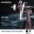 thumbnail image 1 of 1 Set Auto Paint Gun, 1.3mm Nozzle HVLP Air Spray Gun, High Atomization Body Metal Paint, 1 of 4