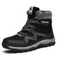 thumbnail image 3 of Zapatos de escalada unisex de caña alta, botines de tobillo, cálidos, impermeables, para senderismo y escalada, 3 of 9